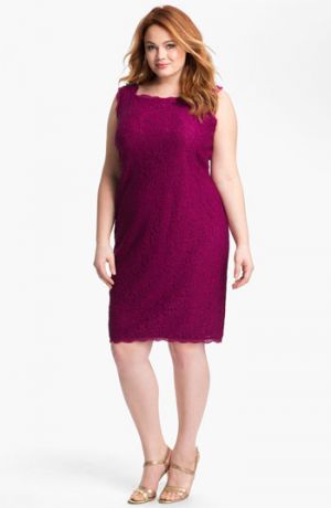 Curve appeal Plus size cocktail and evening dresses